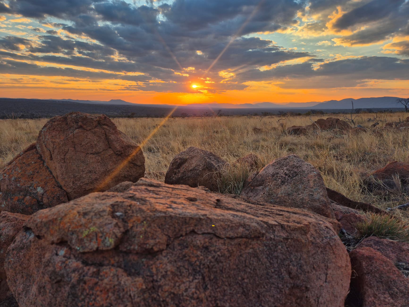 Reflections Camp dam-side view
